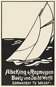 Werbung von 1910  Abeking & Rasmussen